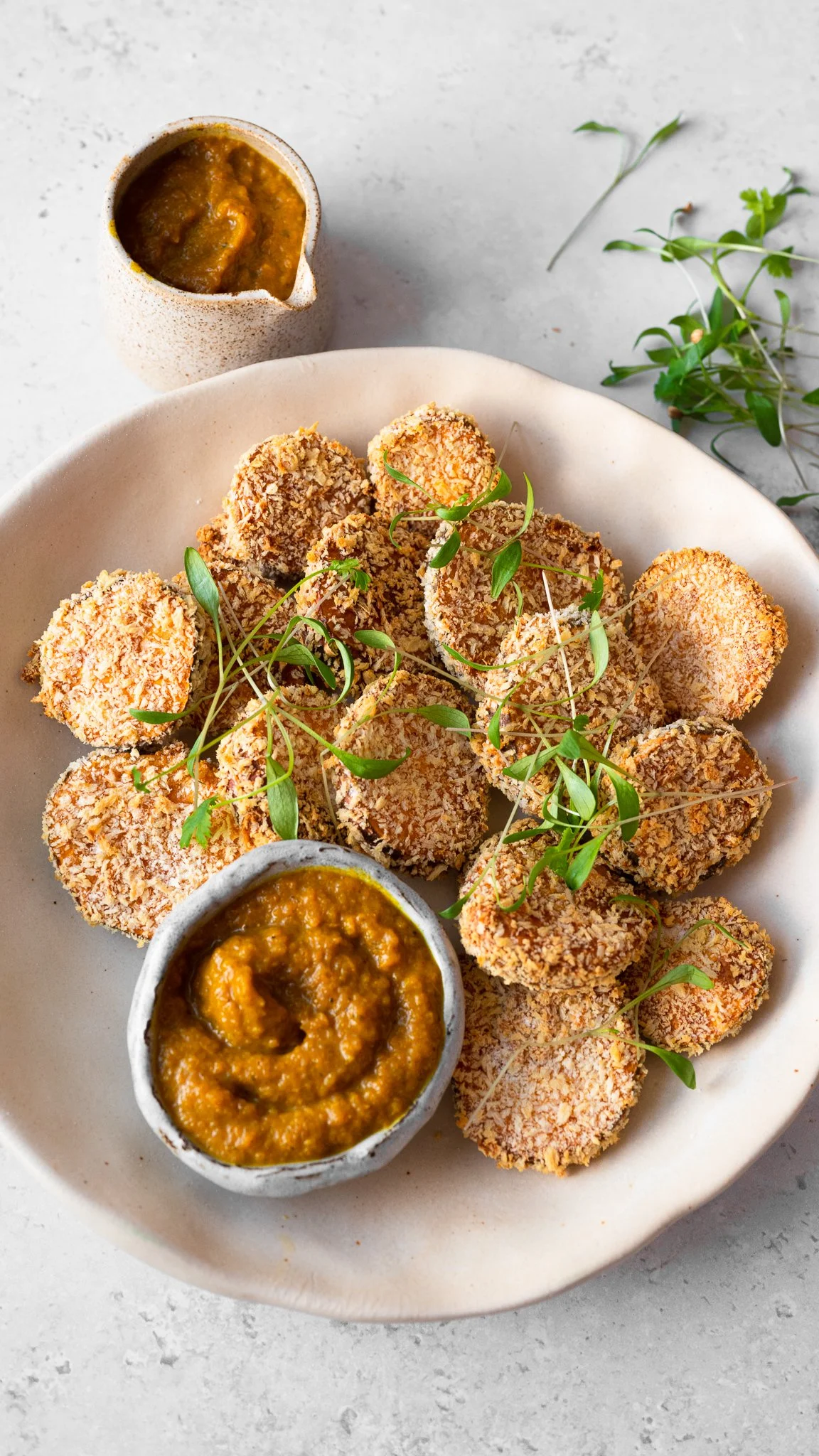 Sweet potato katsu curry bites — gemtakesfoodpics